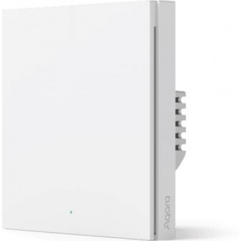 Выключатель одноклавишный без нейтрали AQARA SMART WALL SWITCH H1 EU (NO NEUTRAL, SINGLE ROCKER)